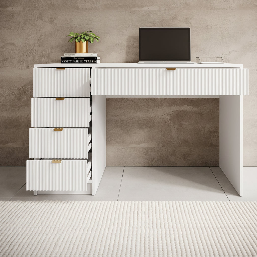 Tavares - Kaptafel - Wit - 120x55x76 cm