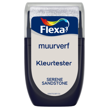 Flexa Creations muurverf kleurtester Serene Sandsto 30ml