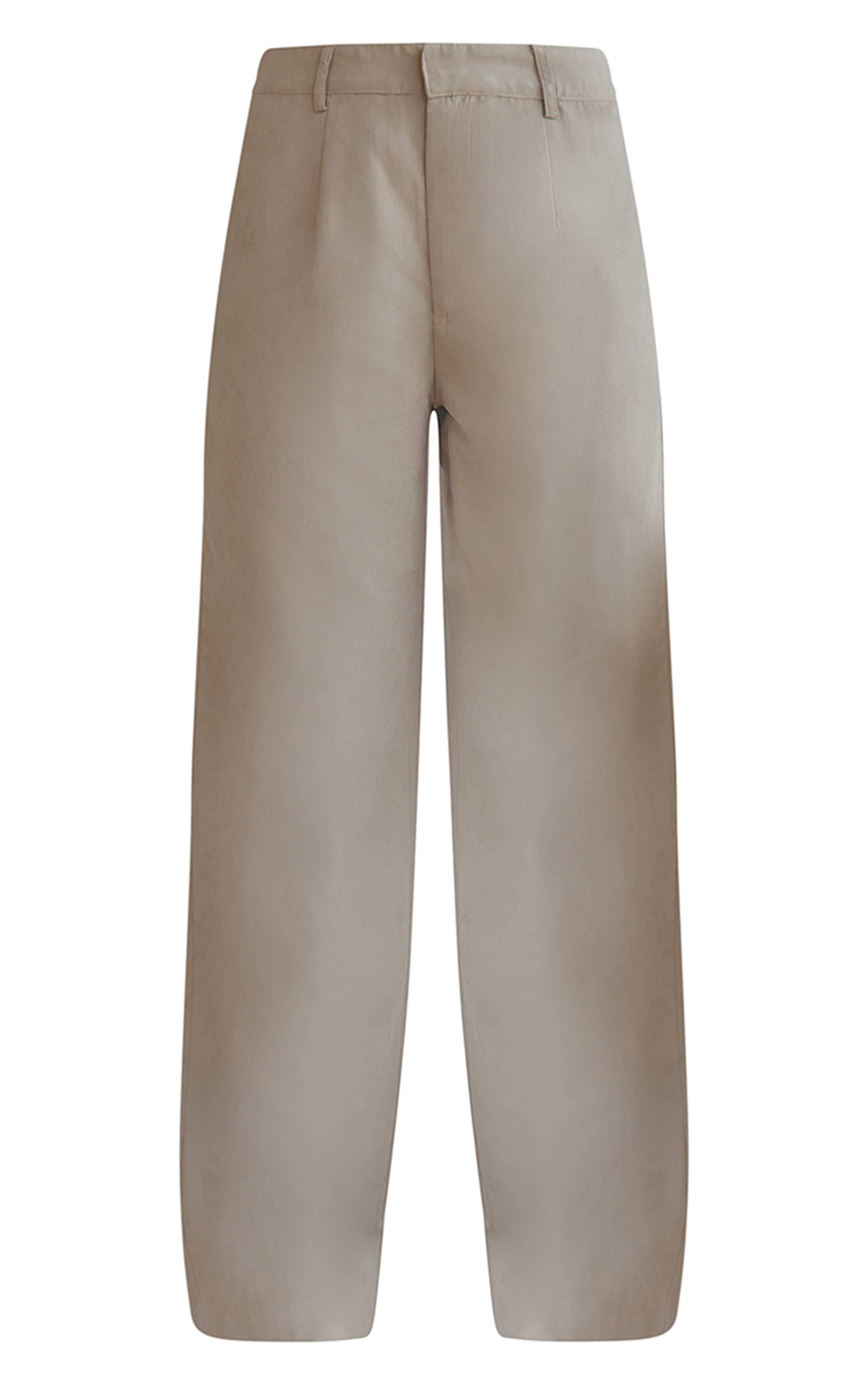 Sable Pantalon Droit Peau De Pêche
