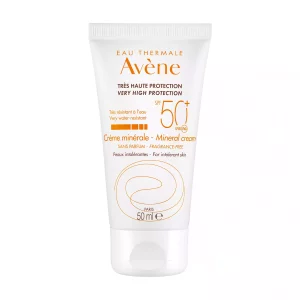 Soins Solaires - Très Haute Protection Crème minérale SPF 50+ - 50ml