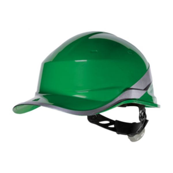 Delta Plus Capacete de Obra Diamond Cor do Capacete: Verde