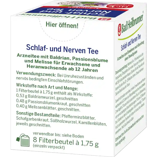 Schlaf- und Nerven Tee