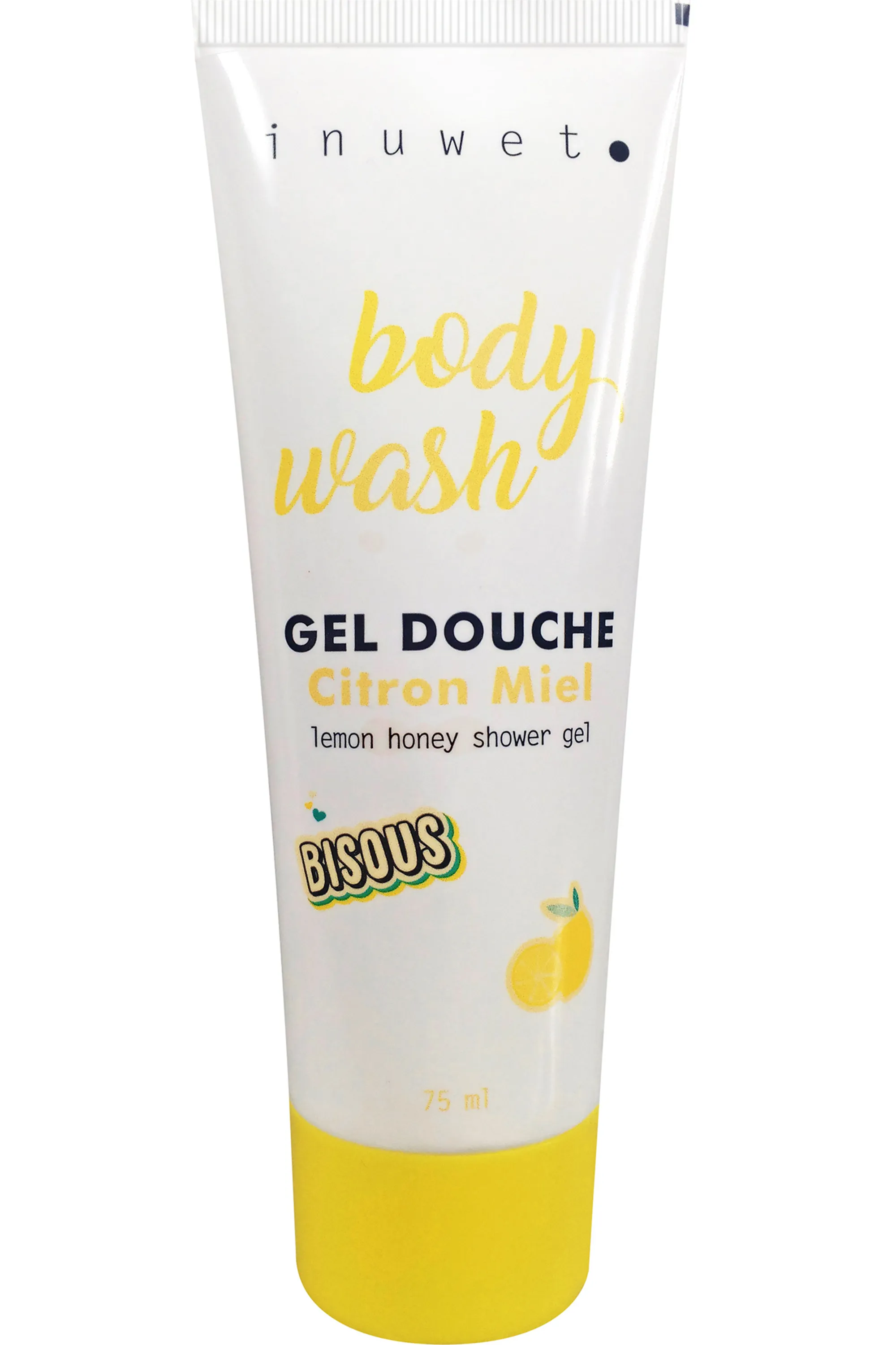 Inuwet (In Unicorn We Trust) Gel douche corps parfum citron miel-75 ml
