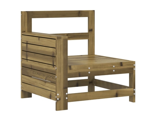 VIDAXL - Salon extérieur Salon de jardin 7 pcs bois de pin imprégné