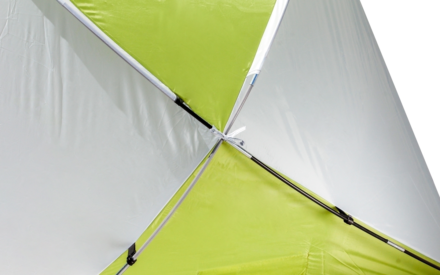Brunner Umbra Strandmuschel  200 x 150 x 130 cm grau/grün