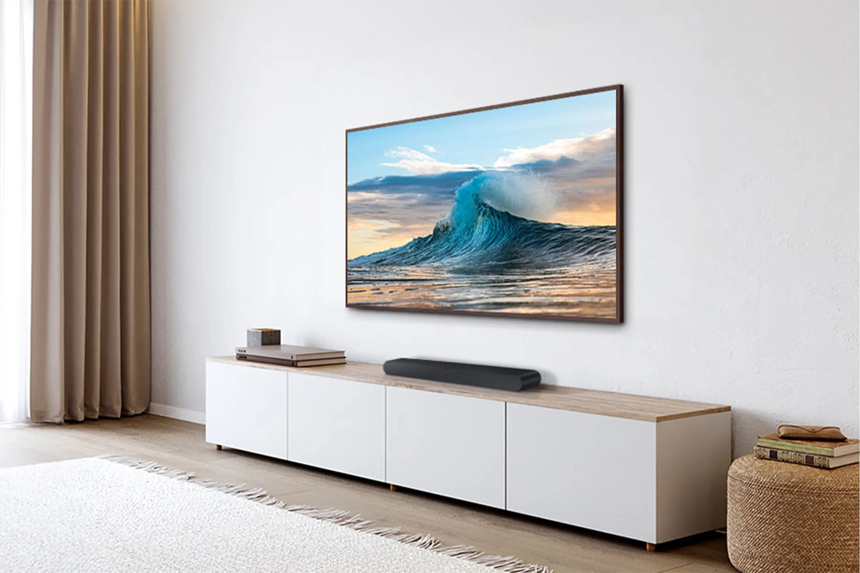 Samsung TQ50LS03B   Samsung HW-S60B Lifestyle TV