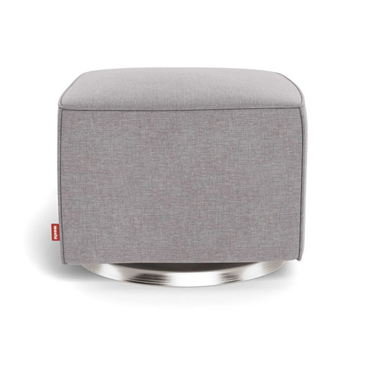 Monte Tabouret Luca - Pebble Gris  Argent