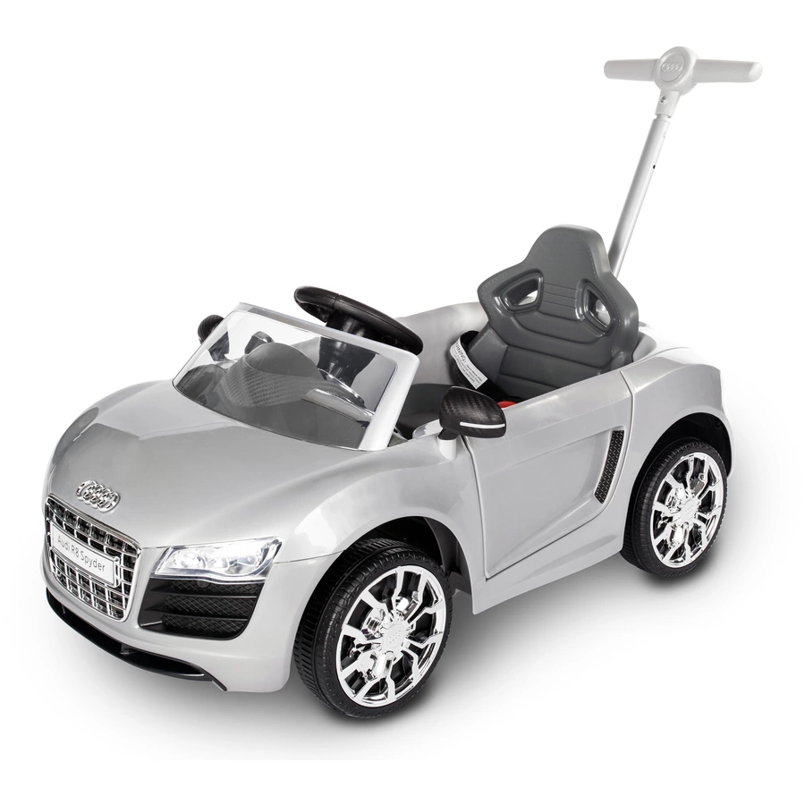 ROLLPLAY Push Car mit ausziehbarer Fußstütze, Audi R8 Spyder pink Pink