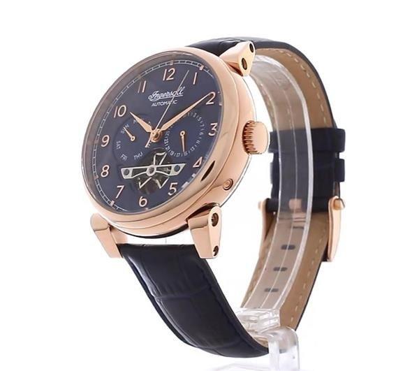 Ingersoll 1892 Swing Blue Rose Gold Watch I12702