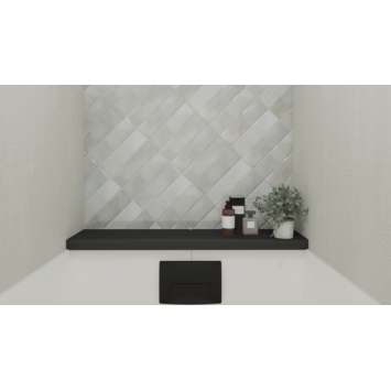 Wandtegel Lush 6,9 x 24 cm keramiek grijs 0,53 m²