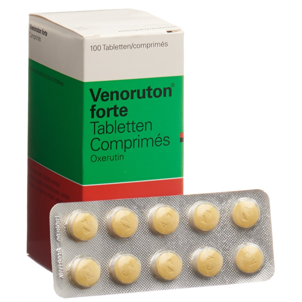 VENORUTON forte Tabl 500 mg Blist 100 Stk