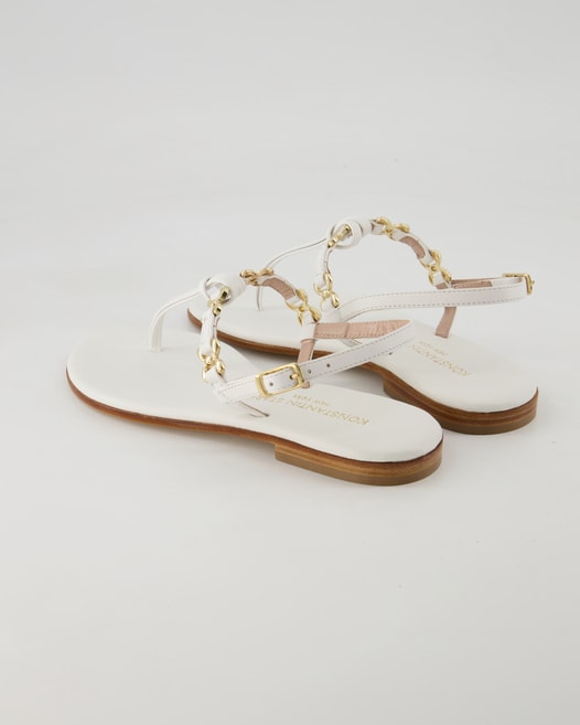 Konstantin Starke Farfallina Sandalen in Weiß