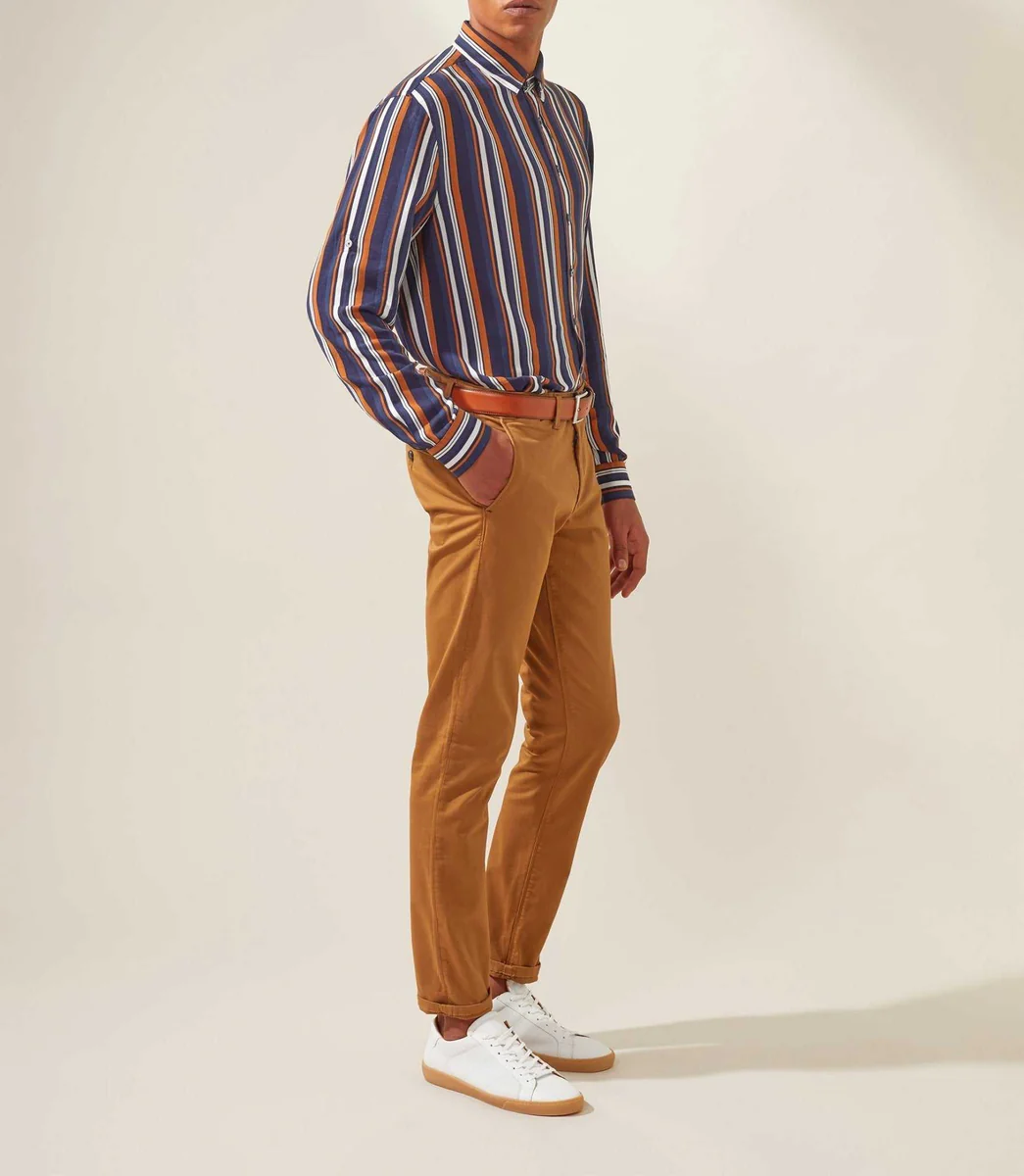 Chemise casual marine 