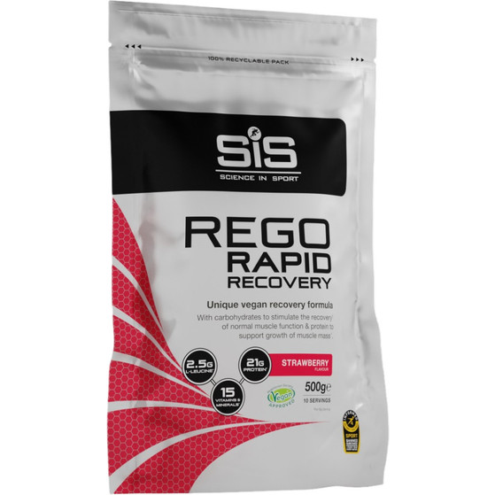 SIS Rego Rapid Recovery Aardbei 500g