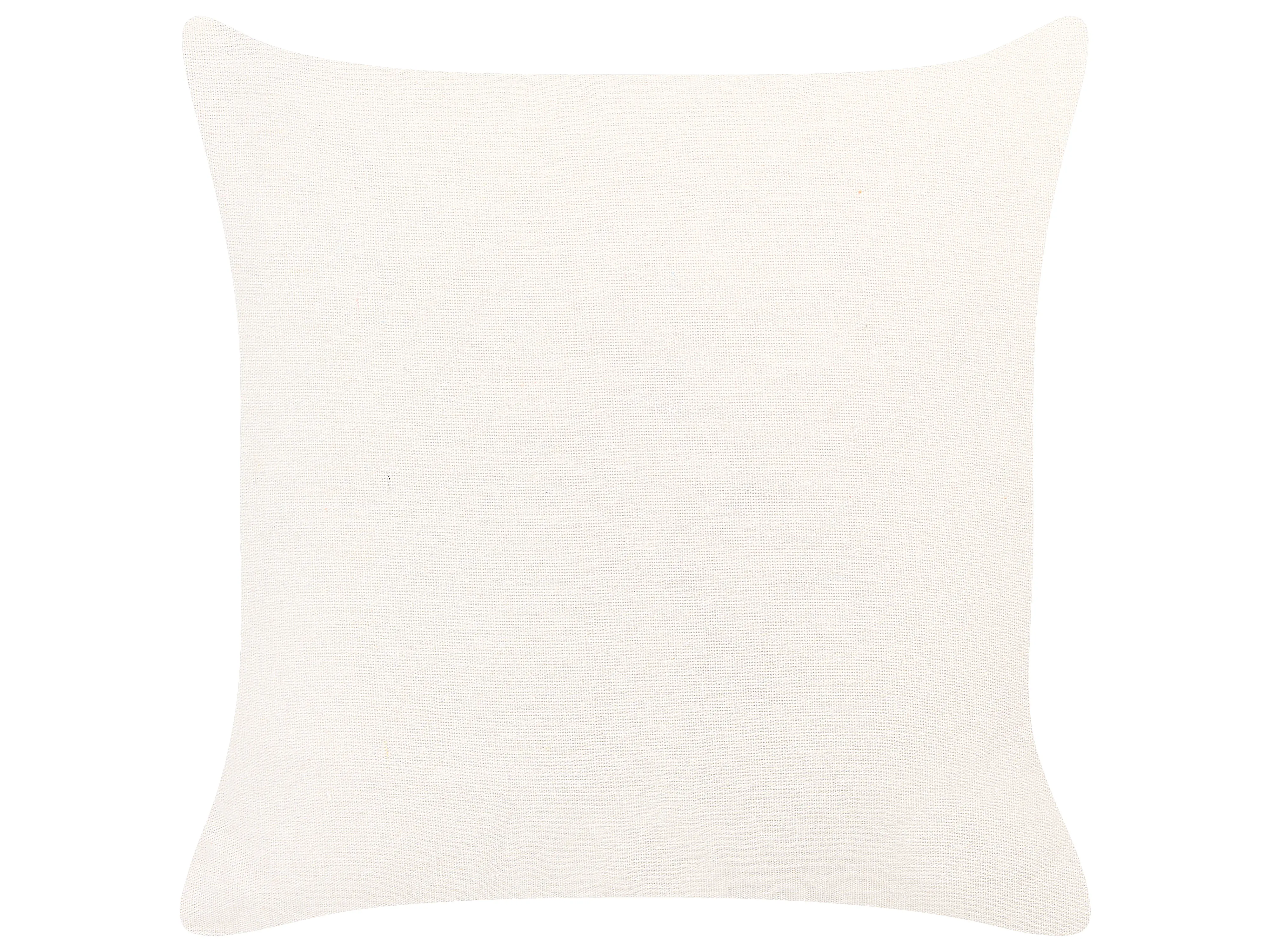 Set van 2 sierkussens AVENS 45 x 45 cm Meerkleurig bladpatroon