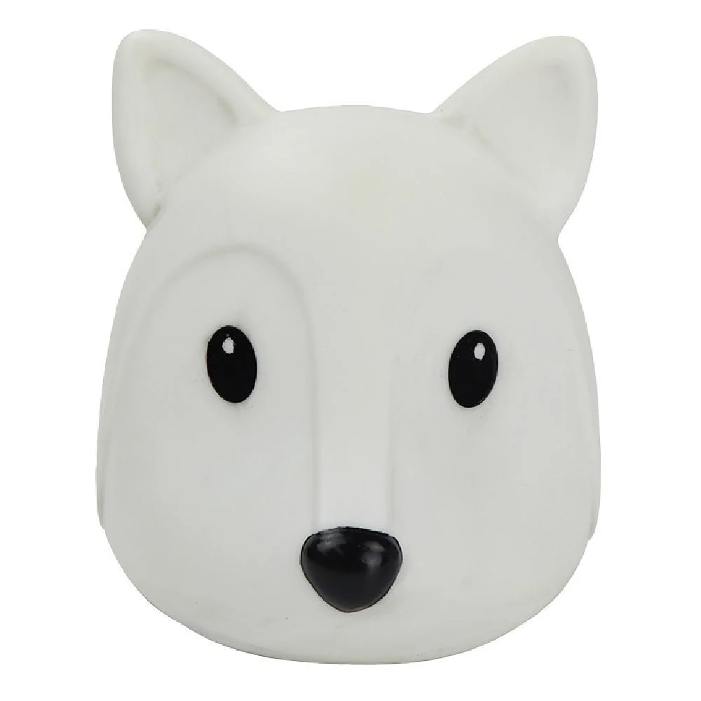Veilleuse enfant tactile tête renard Ø10,5xH12cm