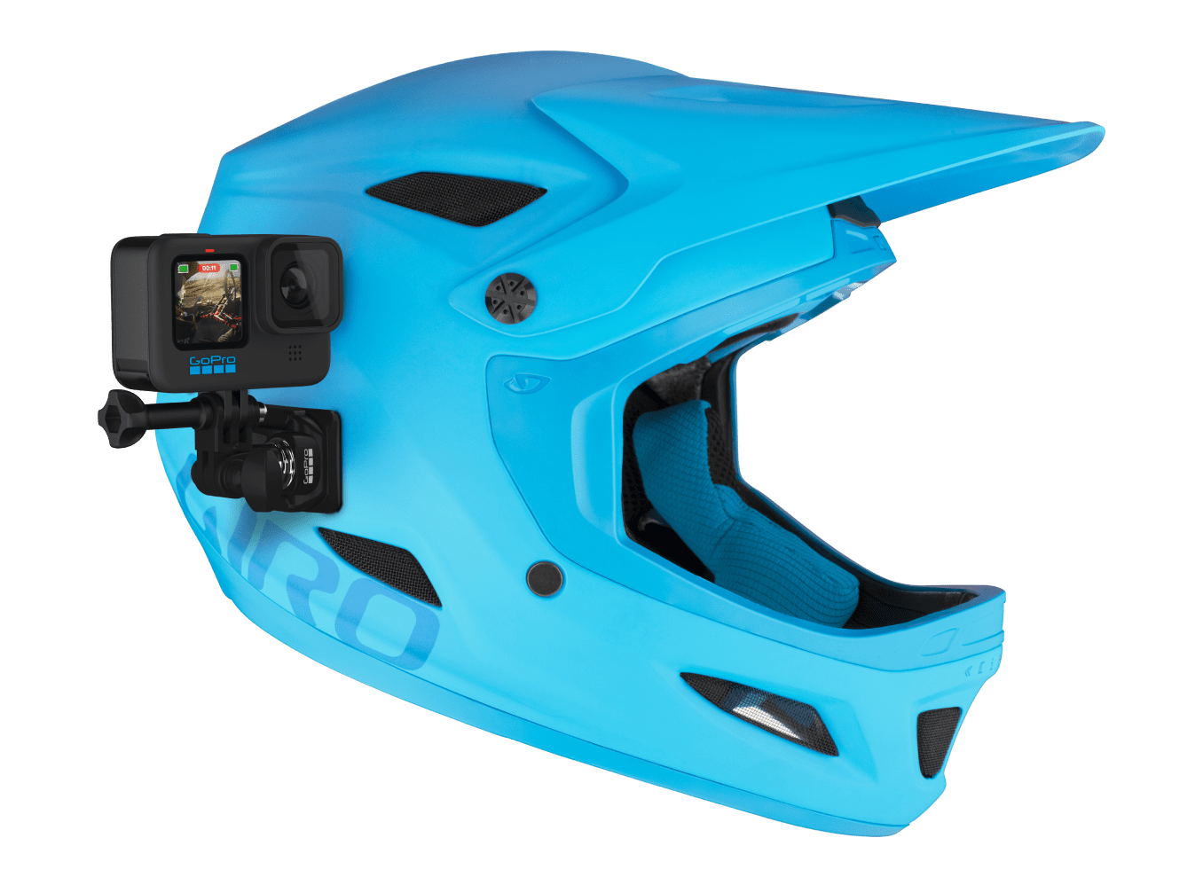 Front- und Seiten-Helmhalterung(Helmhalterung für Motorräder, Skifahrer + mehr)