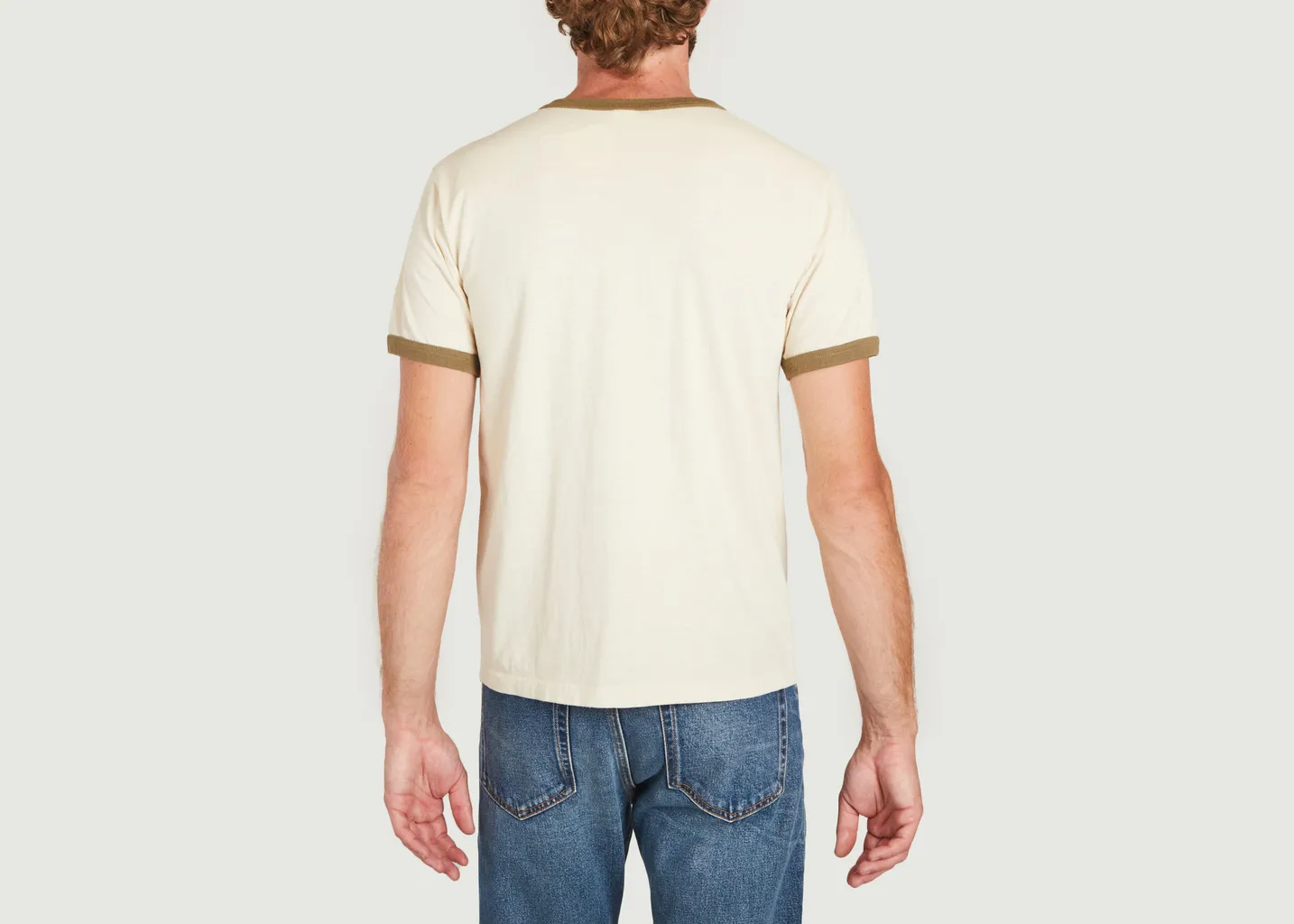 T-shirt S/S Ringer en jersey de coton Good On