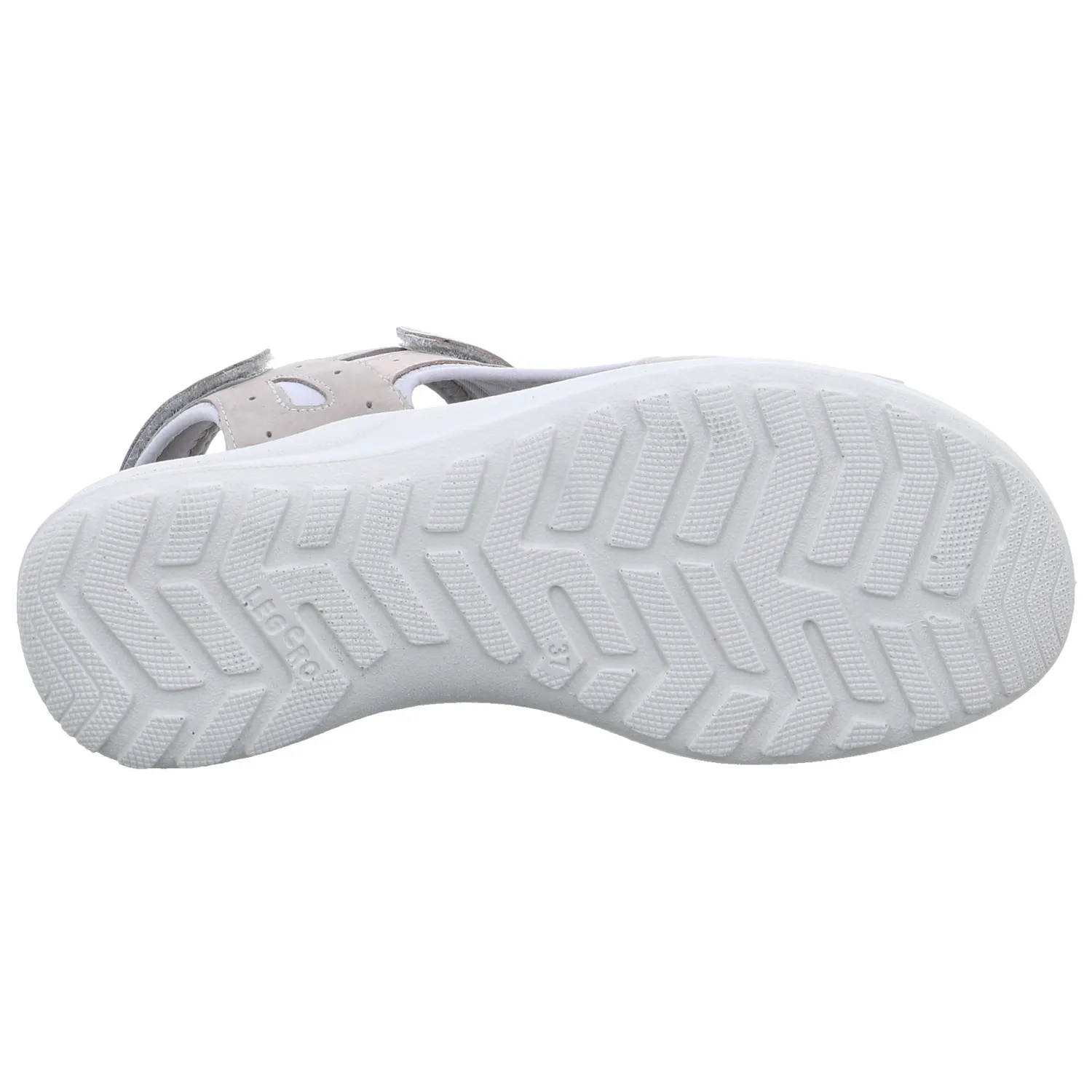 LEGERO Trekking-Sandalette Hellgrau Leder