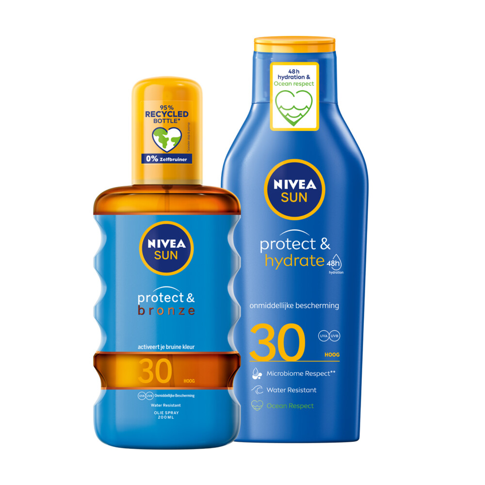Nivea Sun Olie & Melk Pakket