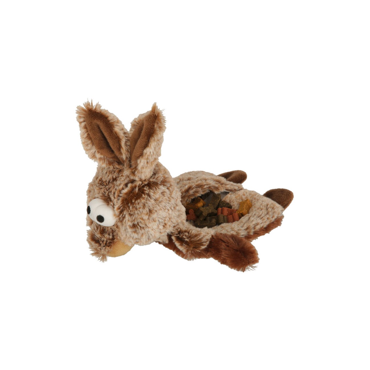 Kerbl Snackdummy Hase aus Plüsch, 25x15 cm
