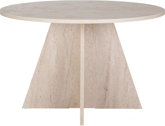 CONCEPT1 - Table Virella travertin 120 x 120 x h75