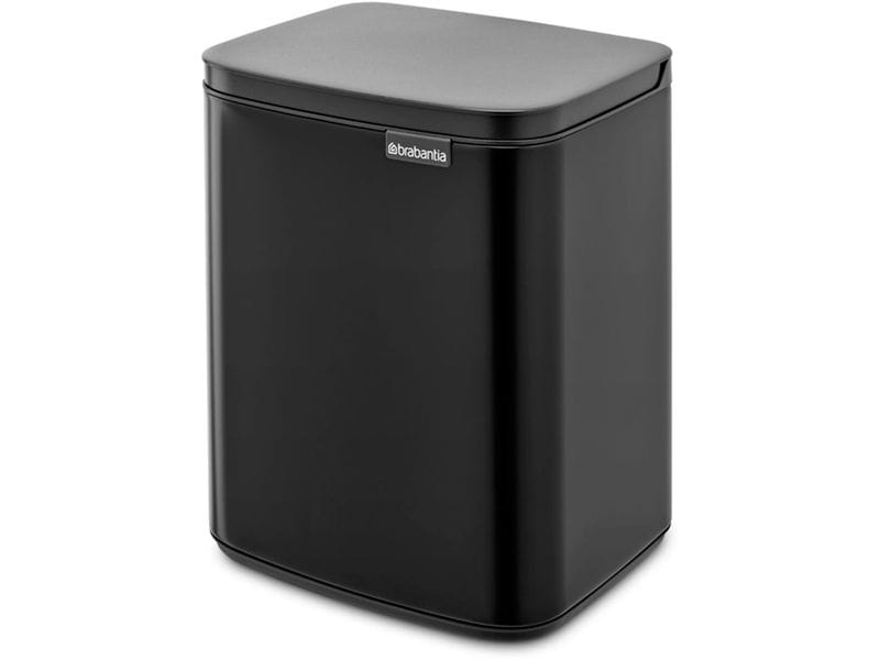 Brabantia Kosmetikeimer Bo Waste Bin 7 l, Schwarz matt Mülleimer