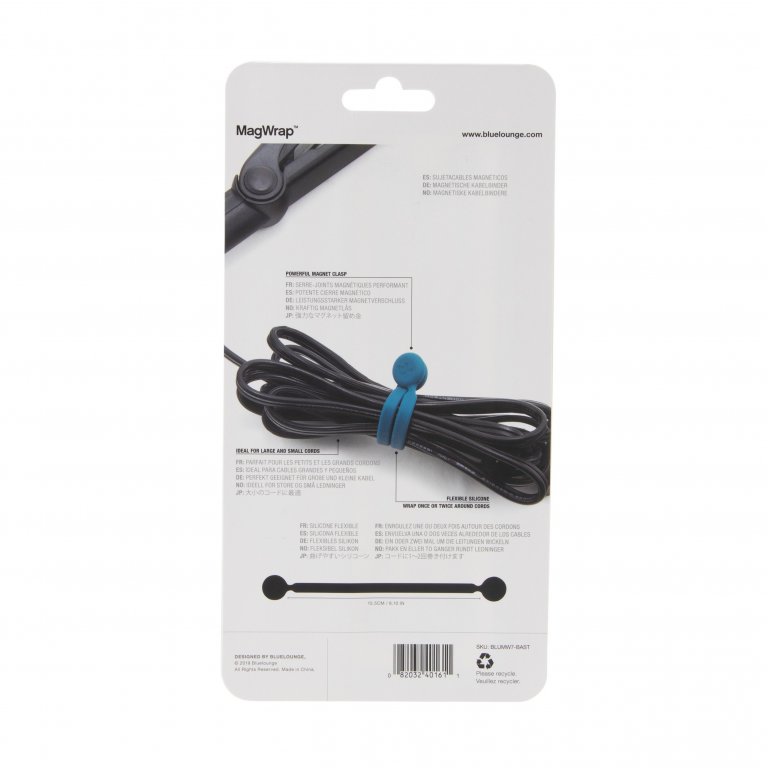Bluelounge MagWrap Large Silicon Cable Holder Set