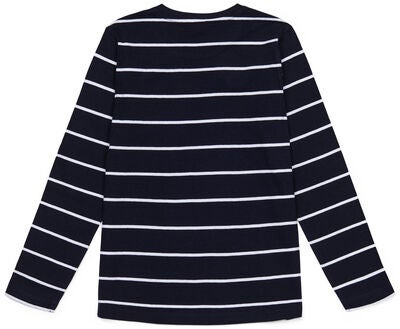 Luca & Lola Abel Langermet T-Skjorte 2-pack, Navy/Stripes