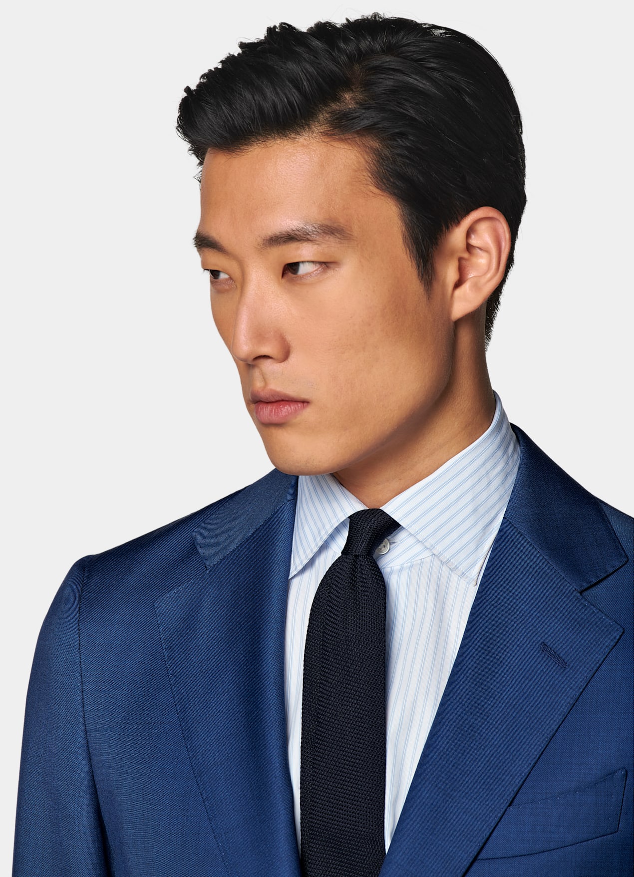 Veste de costume Havana coupe Tailored bleu moyen