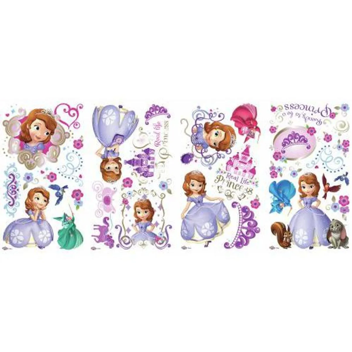 Thedecofactory Stickers Géants Princesse Sofia Disney