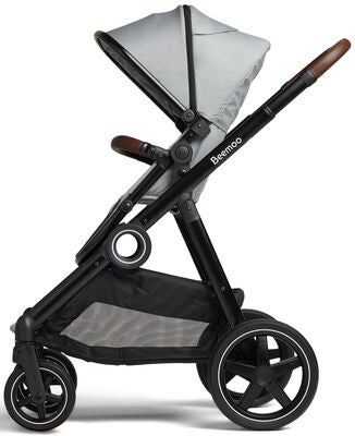 Beemoo Pro Multi Søskensete, Cloud Grey/Black