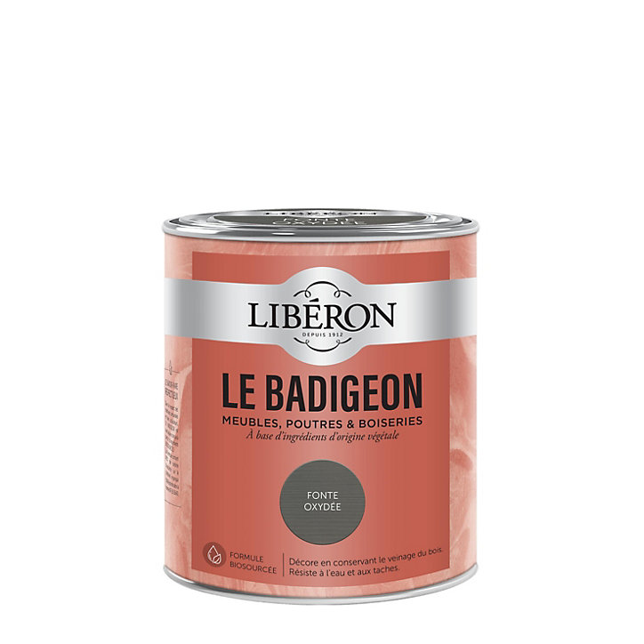 Badigeon meubles, poutres et boiseries Libéron fonte 750ml