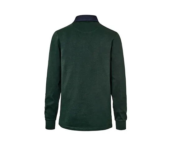 Langarm-Poloshirt