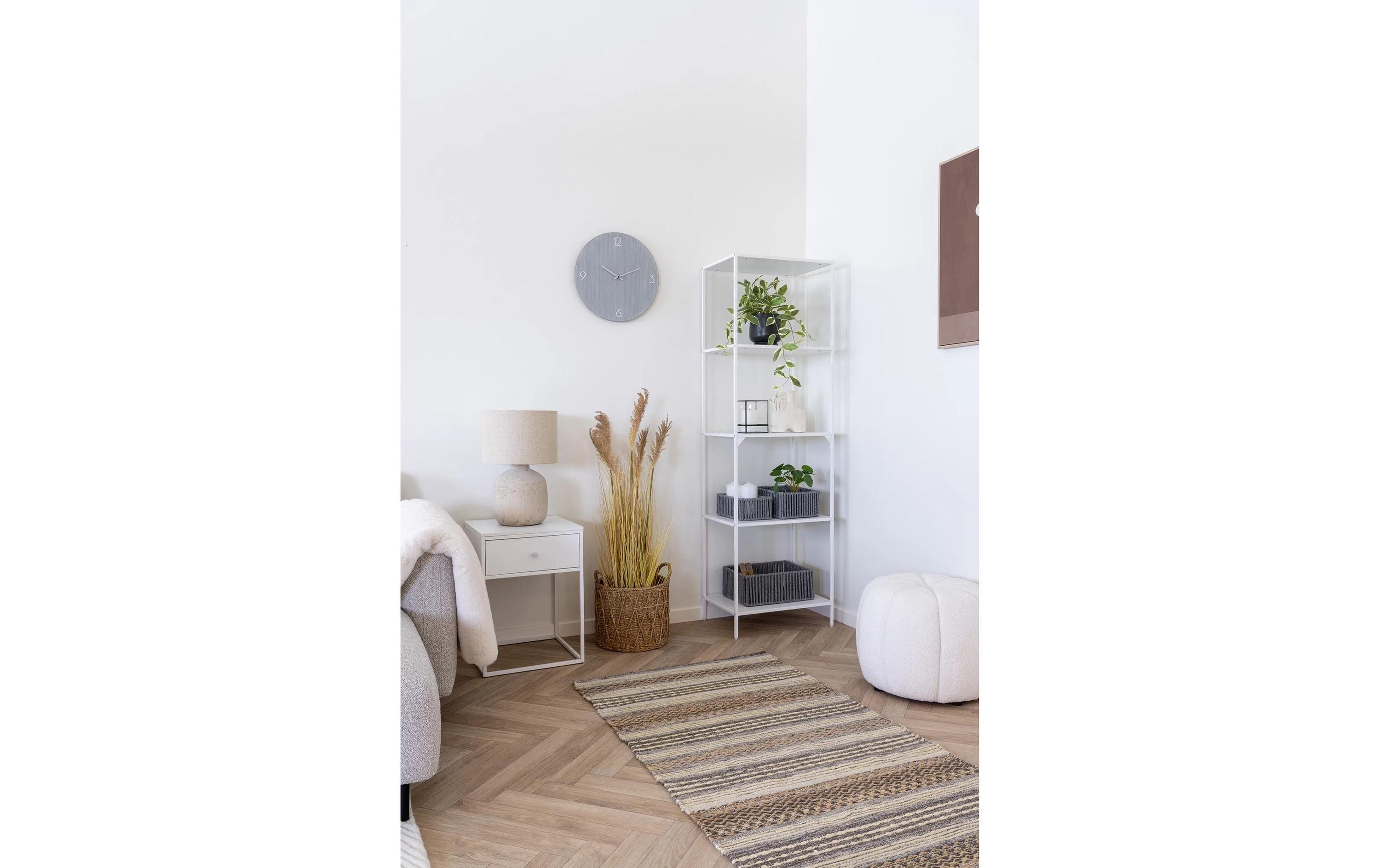 Regal Vita 170 x 51 cm, Weiss<br>Standregal mit fünf Ablagen
