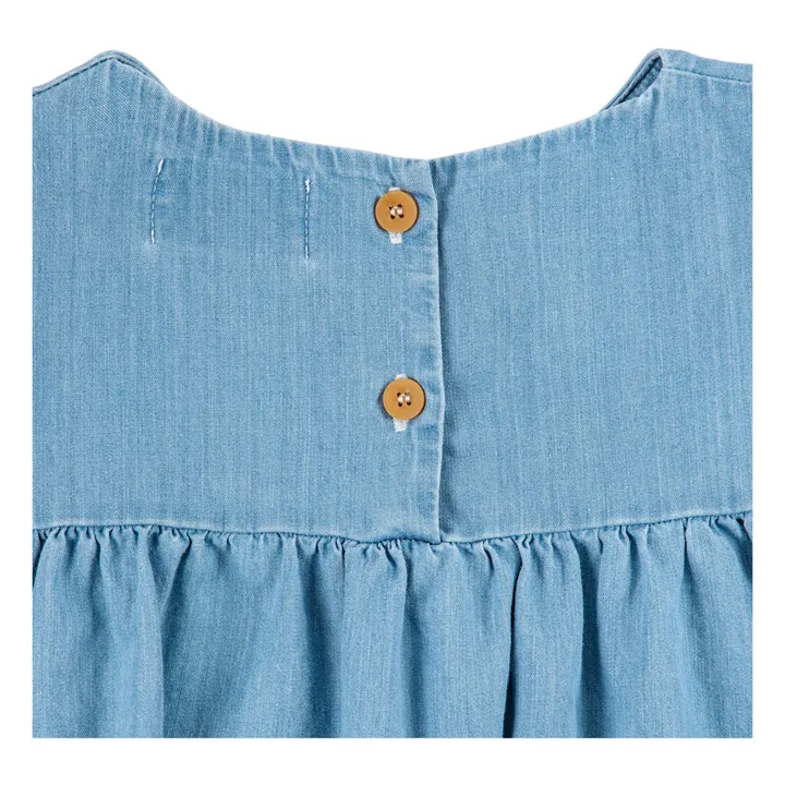 Bobo Choses Robe Denim Léger Bébé | Bleu jean