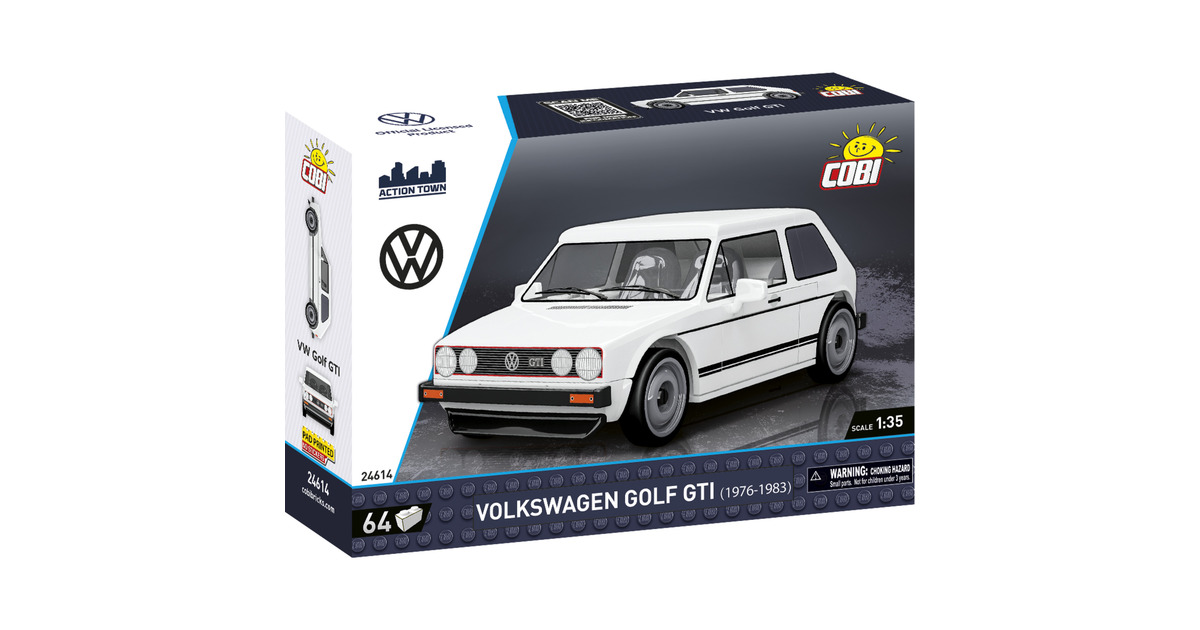 COBIVolkswagen Golf GTI (1976-1983) Constructiespeelgoed  (Schaal 1:35)