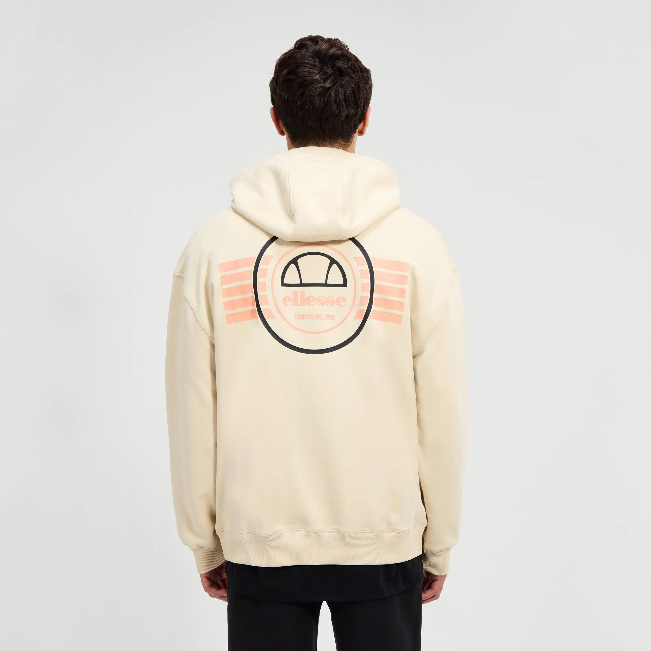 Ellesse Levante Sweat À Capuche Hommes - Beige