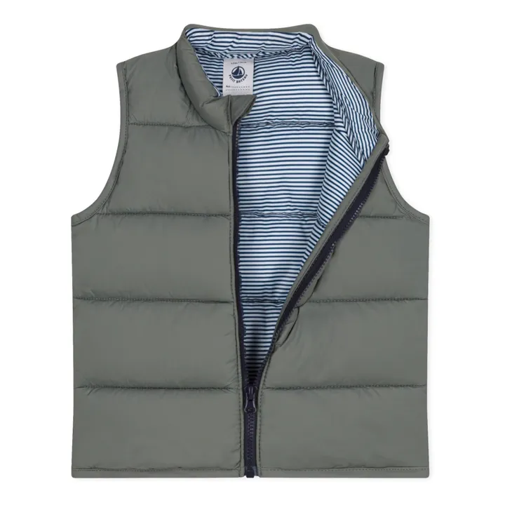 Petit Bateau Doudoune Sans Manche Maximus | Gris