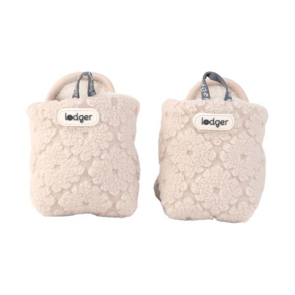 Lodger Folklore Fleece Slofjes Mauve 0-3 Mnd
