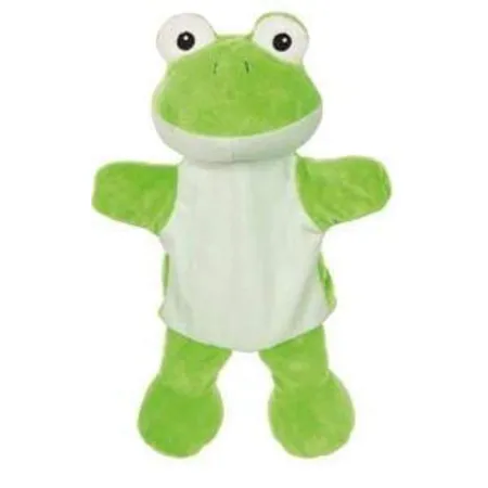 goki Handpuppen Kuh, Schwein, Frosch (mit Beinen), Lieferumfang 1 Stück, sortiert