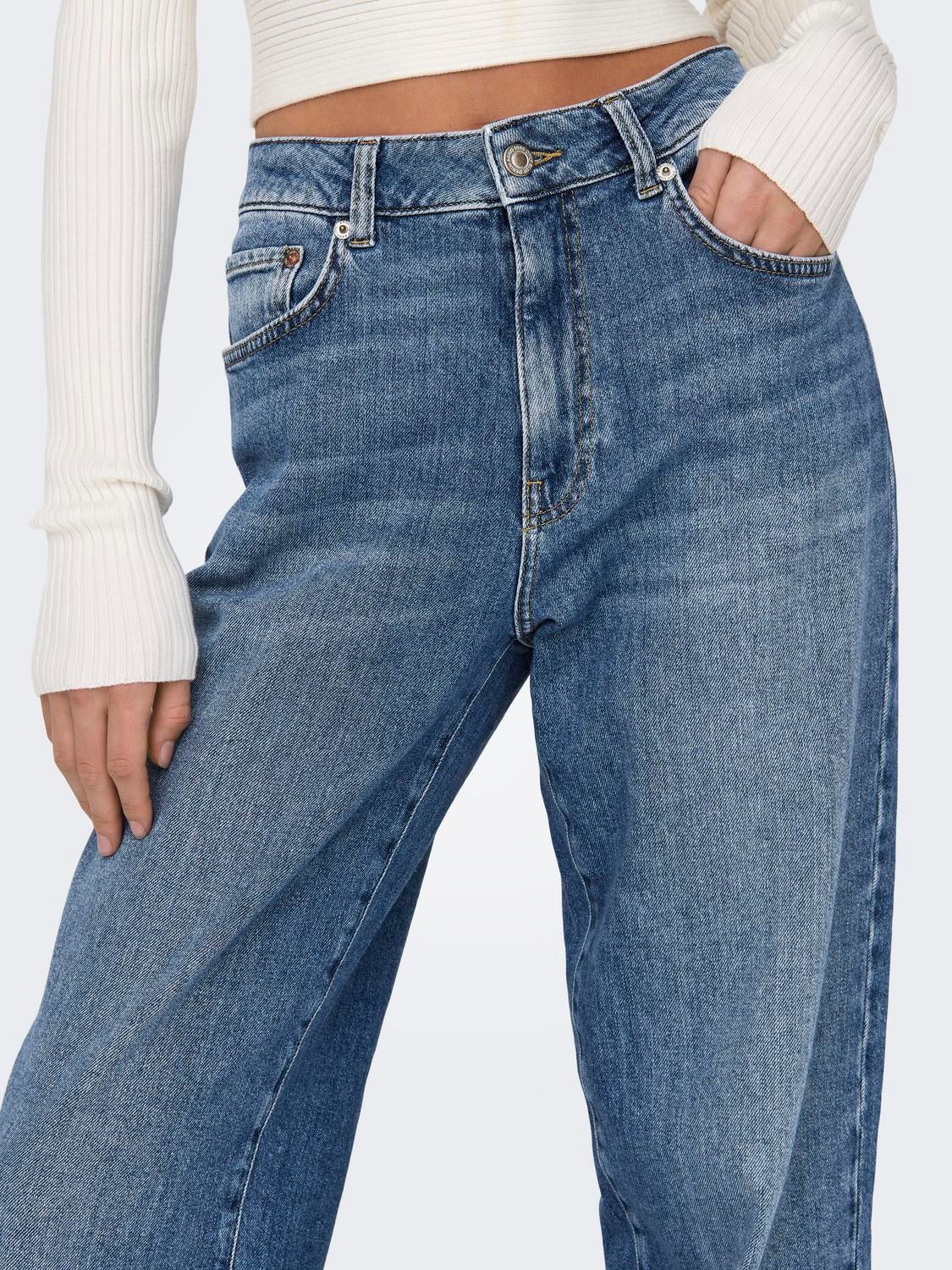 ONLSTAR Dad Fit Jeans Medium Blue Denim