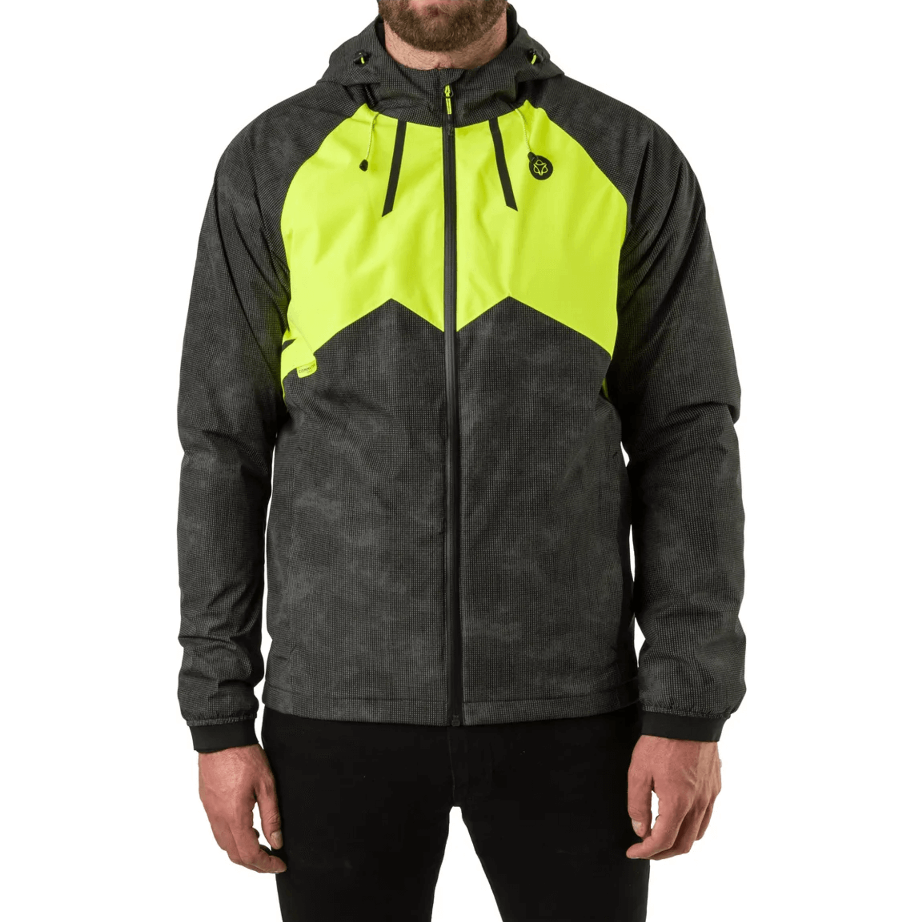 AGU Winter Regenjas Heren Commuter Hivis & Reflection