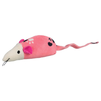 Trixie Maus/Fische Plüsch/Stoff 9-12cm