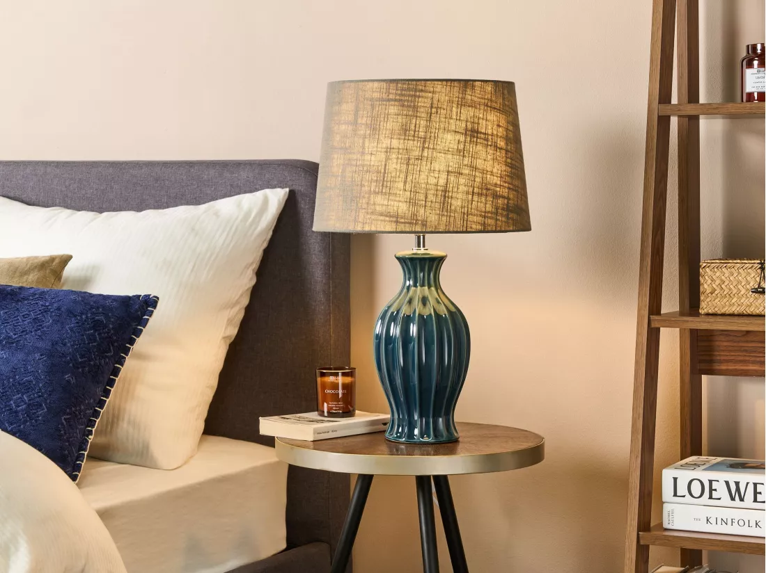 Lampe à poser SAMINA Céramique Vert