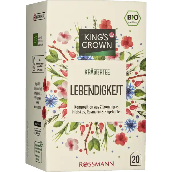 Bio Kräutertee Lebendigkeit