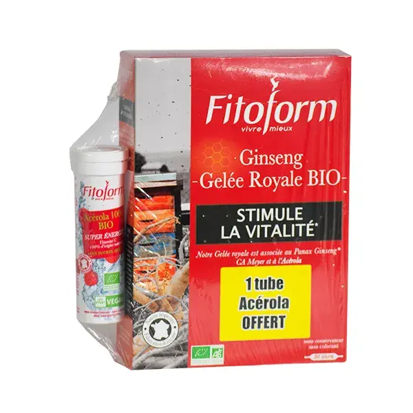 Fitoform Le Panax Ginseng Orgânico 20 ampolas