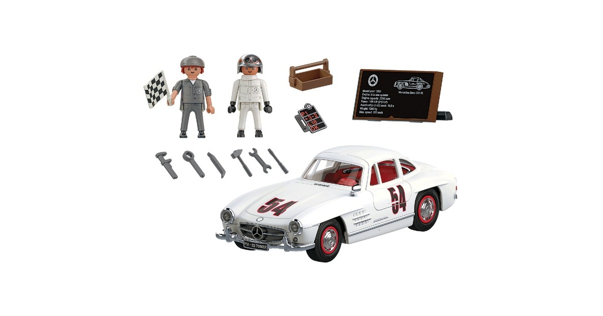 PLAYMOBILFamous cars - Mercedes-Benz 300 SL Constructiespeelgoed  (70922)