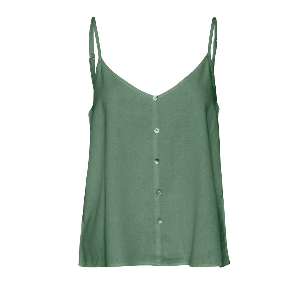 Vero Moda Top Vert Femme Vero Moda Singlet