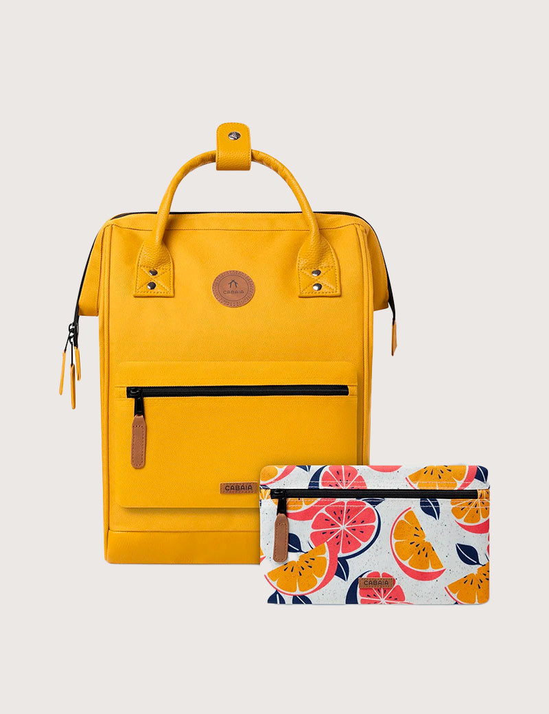 CABAIA SAC À DOS ADVENTURER MEDIUM MARRAKECH + 2 POCHETTES